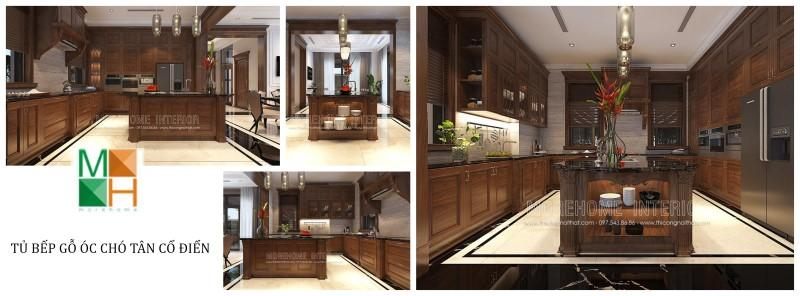 MoreHome là một đơn vị hàng đầu tại Hà Nội và Hải Phòng, cung cấp dịch vụ sản xuất và thi công tủ bếp gỗ óc chó đẹp, giá cả hợp lý và chất lượng được đảm bảo.